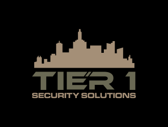 Tier 1 Security Solutions  logo design by hopee