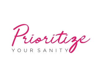 Prioritize Your Sanity logo design by dibyo