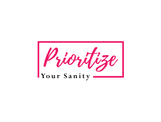 Prioritize Your Sanity logo design by sodimejo