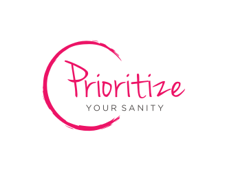 Prioritize Your Sanity logo design by asyqh