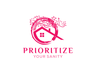 Prioritize Your Sanity logo design by N3V4