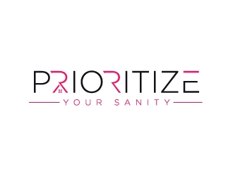Prioritize Your Sanity logo design by aryamaity