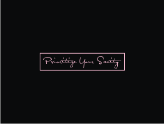 Prioritize Your Sanity logo design by cecentilan