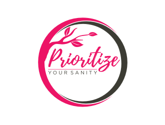 Prioritize Your Sanity logo design by Barkah
