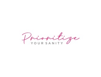 Prioritize Your Sanity logo design by bricton