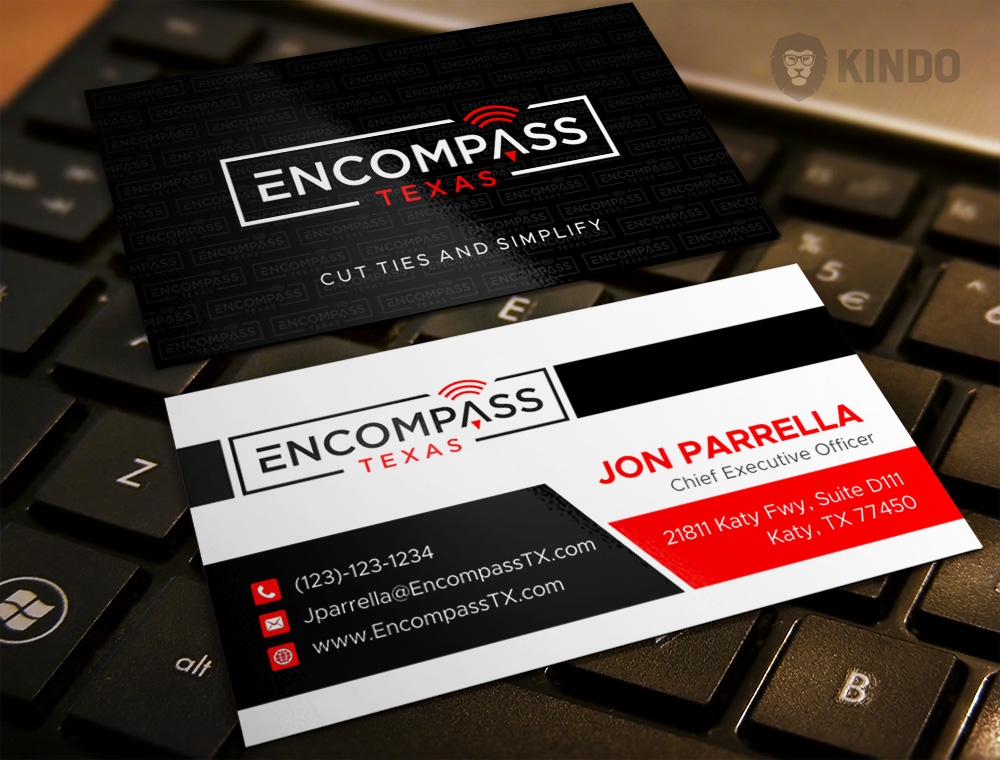 Encompass Texas logo design by Kindo