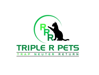 Triple R Pets logo design by Rock