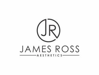 James Ross Aesthetics  logo design by giphone