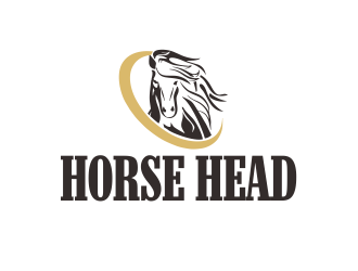 Horse Head logo design by YONK