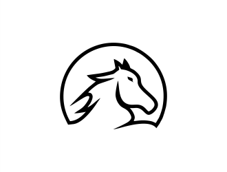 Horse Head logo design by Gwerth
