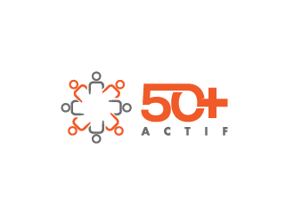 50➕ Actif logo design by PRN123