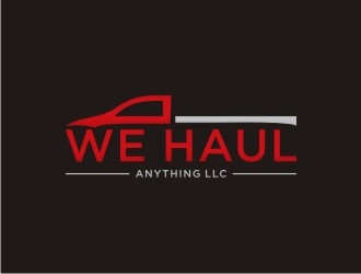We Haul Anything LLC logo design by sabyan