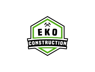 EKO construction logo design by suamitampan