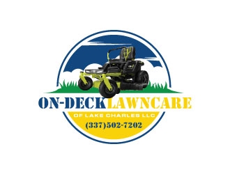 On-Deck Lawn Care of Lake Charles LLC logo design by sanworks