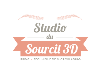 Studio du Sourcil 3D  logo design by BeDesign