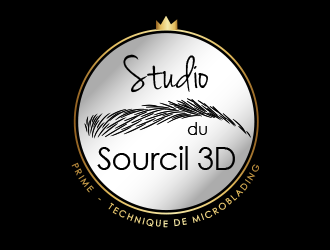 Studio du Sourcil 3D  logo design by BeDesign
