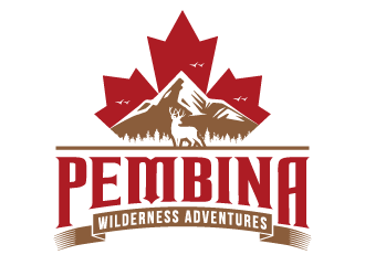 Pembina Wilderness Adventures logo design by PRN123