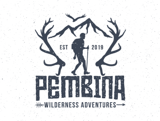 Pembina Wilderness Adventures logo design by ProfessionalRoy