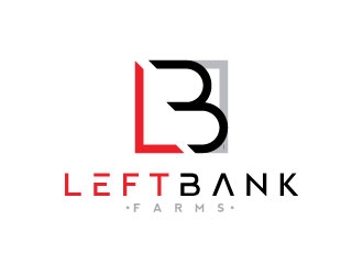 Left Bank Farms logo design by sanworks