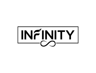 infinity logo design by Andri