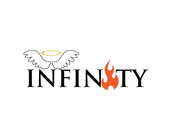infinity logo design by AamirKhan