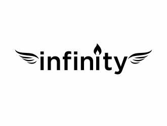 infinity logo design by agus