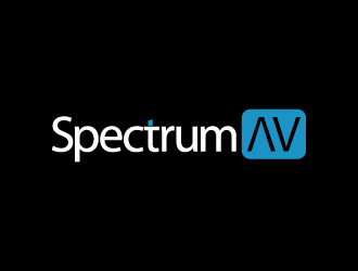 Spectrum AV logo design by enan+graphics