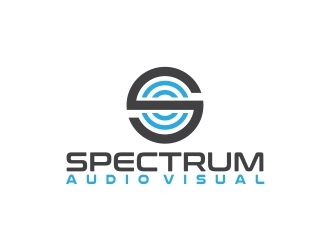 Spectrum AV logo design by MRANTASI