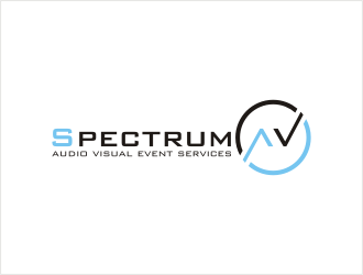 Spectrum AV logo design by bunda_shaquilla