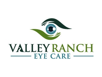 Valley Ranch Eye Care logo design by pixalrahul