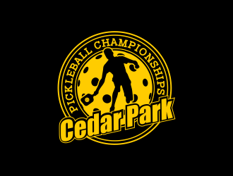 Cedar Park Pickleball Championships  logo design by beejo