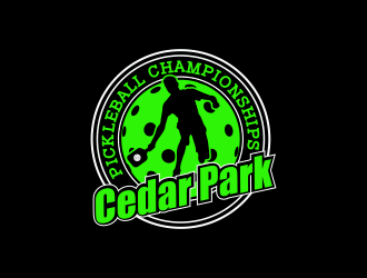 Cedar Park Pickleball Championships  logo design by beejo