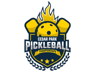Cedar Park Pickleball Championships  logo design by aldesign