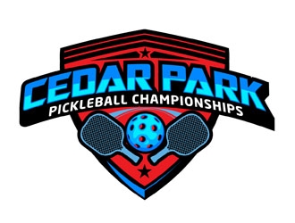 Cedar Park Pickleball Championships  logo design by DreamLogoDesign