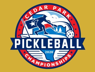 Cedar Park Pickleball Championships  logo design by Suvendu