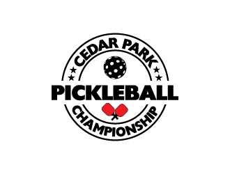 Cedar Park Pickleball Championships  logo design by Cyds