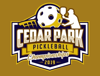 Cedar Park Pickleball Championships  logo design by REDCROW