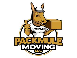 Pack Mule Moving LLC logo design by haze