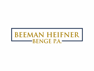 Beeman Heifner Benge P.A. logo design by luckyprasetyo