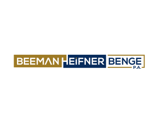 Beeman Heifner Benge P.A. logo design by kimora