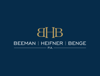 Beeman Heifner Benge P.A. logo design by HeGel