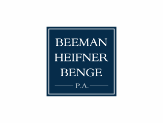 Beeman Heifner Benge P.A. logo design by HeGel