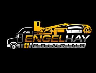Engel Hay Grinding logo design by DreamLogoDesign