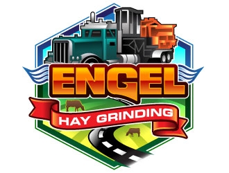 Engel Hay Grinding logo design by Suvendu