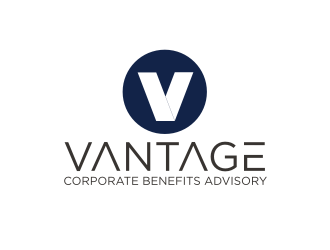 VANTAGE Corporate Benefits Advisory logo design by BintangDesign