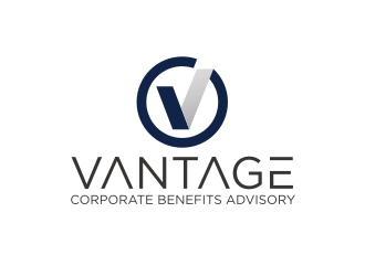 VANTAGE Corporate Benefits Advisory logo design by BintangDesign