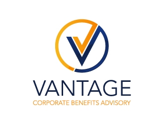 VANTAGE Corporate Benefits Advisory logo design by kgcreative