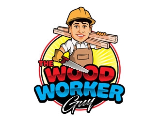 The woodworker guy logo design by DreamLogoDesign