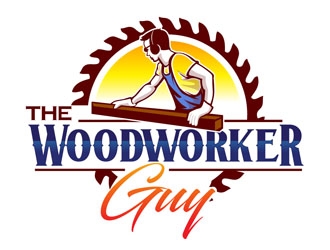 The woodworker guy logo design by DreamLogoDesign