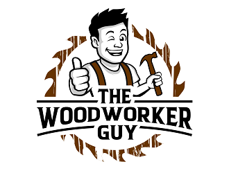 The woodworker guy logo design by haze